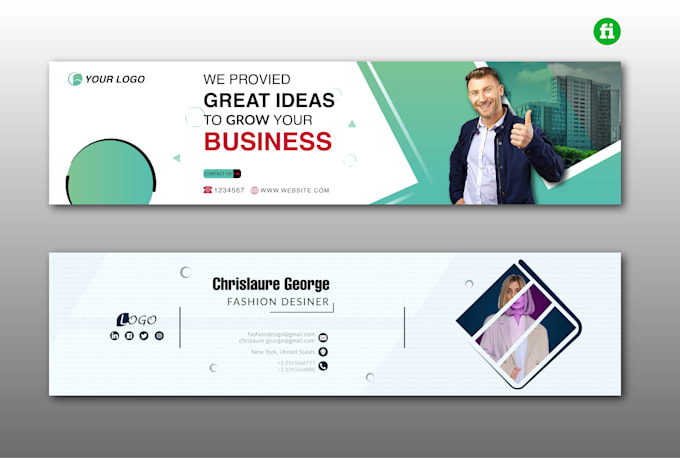 Gig Preview - Design attractive and professional banner for you