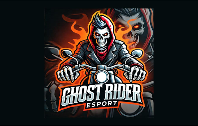 Gig Preview - Do amazing ghost rider mascot logo with new concepts