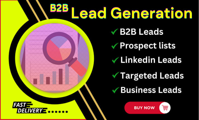 Gig Preview - B2b lead generation for targeted industry or niche