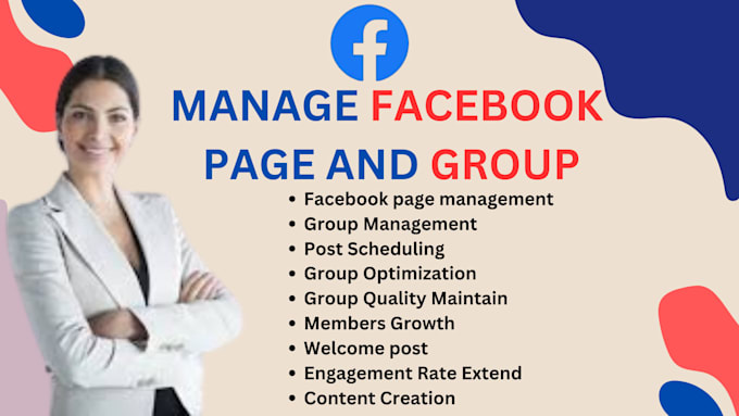 Gig Preview - Setup and manage your facebook page and group, ads campaign, social media market