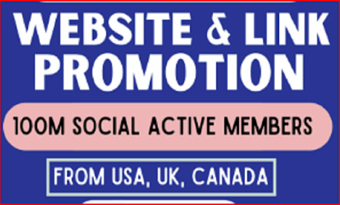 Gig Preview - Organically promote your website, business, product or link to over 100m people