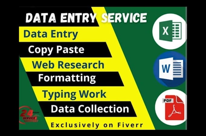 Bestseller - do data sorting and data entry in excel