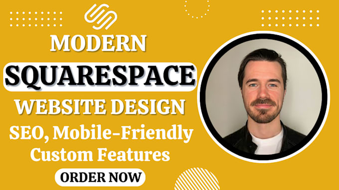 Gig Preview - Create squarespace website design or squarespace website redesign in 15 hours