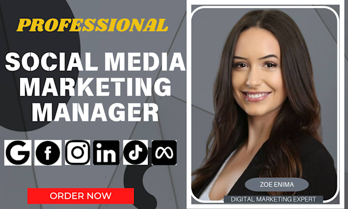 Bestseller - be your social media marketing manager linkedin facebook instagram tiktok