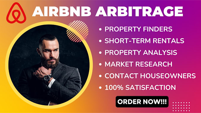 Gig Preview - Find you a profitable airbnb arbitrage properties in the USA for str