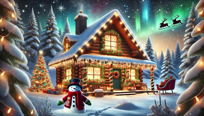 Bestseller - create a magical ai generated christmas video for your great holiday