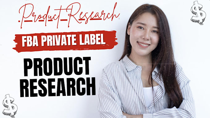 Gig Preview - Do product research for amazon fba private label