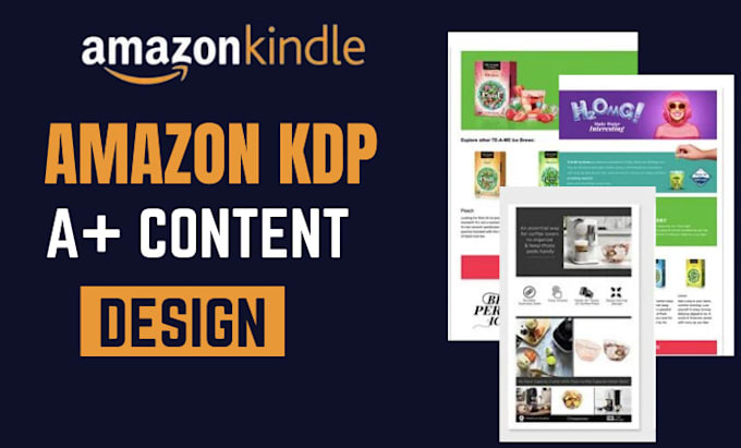 Bestseller - design captivating amazon a plus content for your KDP book