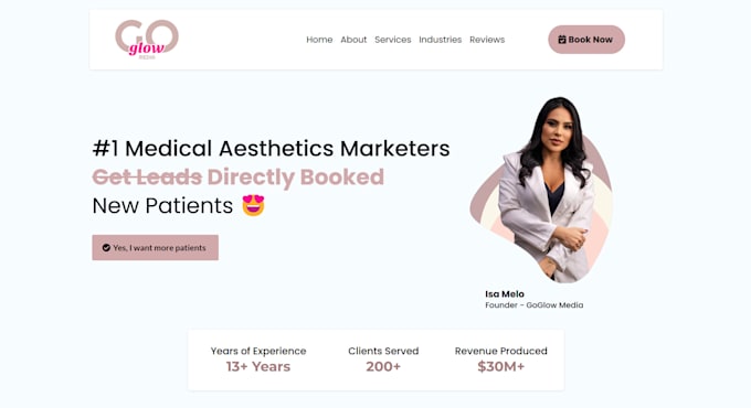 Bestseller - design medical click funnels sales funnel landing page