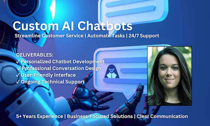 Gig Preview - Create customer ai chatbots and automations