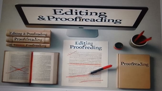 Gig Preview - Create a  proofread, edit your document