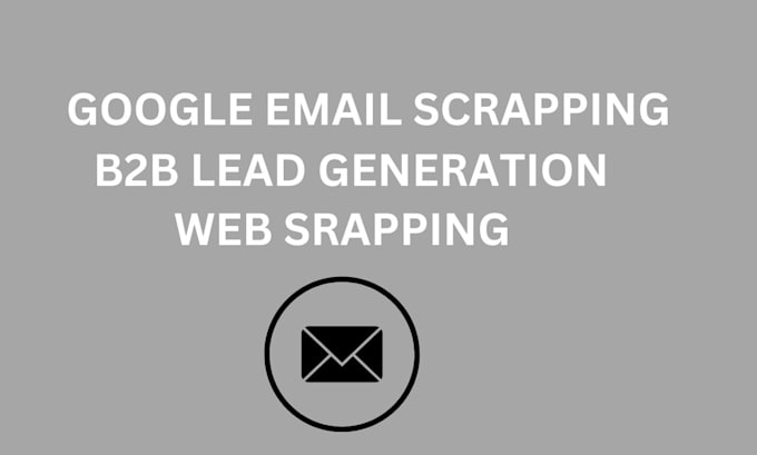 Gig Preview - Scrape google map data for lead generation, b2b data extraction