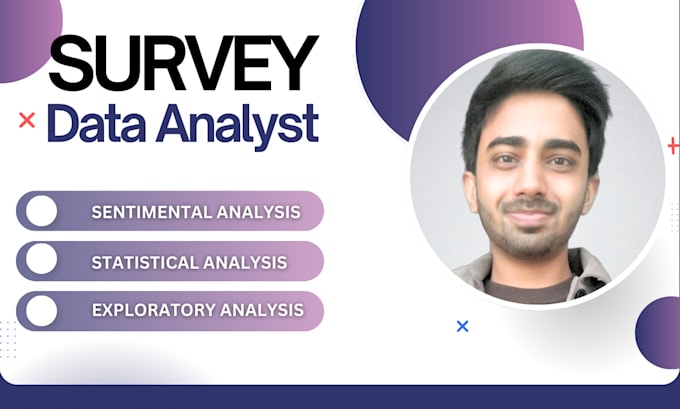 Gig Preview - Perform survey data analysis, regression analysis, and survey data analysis