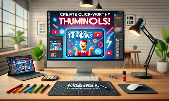 Bestseller - design catching youtube thumbnails that boost views