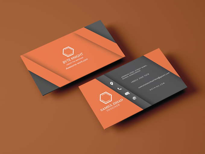 Gig Preview - Provide proffessional business card designs