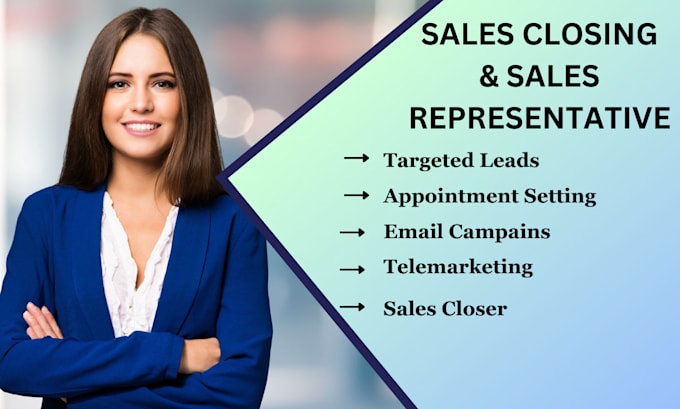 Bestseller - be sales representative sales closer salesperson sales agent b2b linkedin leads