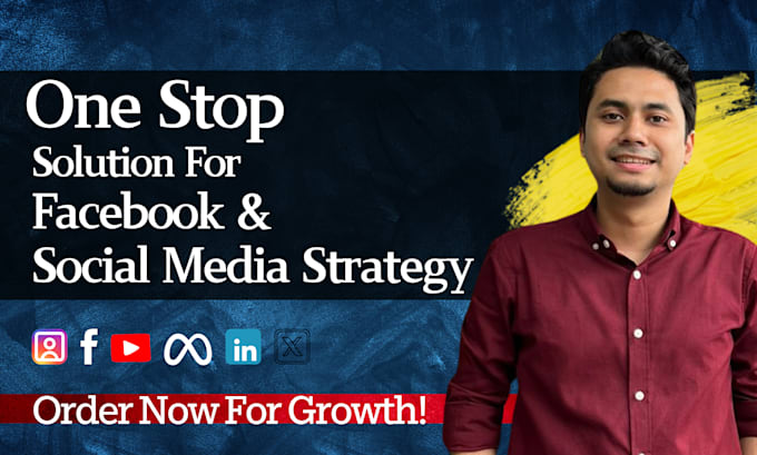 Bestseller - create facebook page, manage social media with strategy