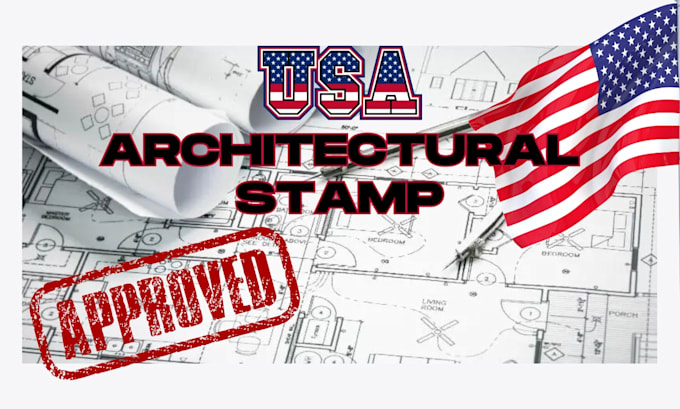 Gig Preview - Do architectural stamp, mep stamp, pe stamp, and seal for USA city permit