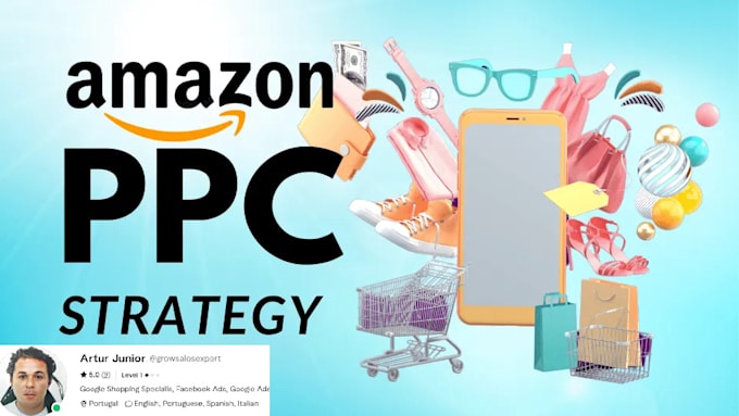 Gig Preview - Setup manage and optimize amazon PPC campaigns ads sponsored