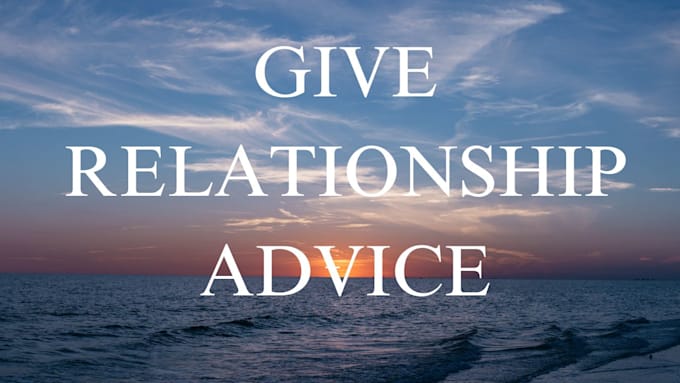 Bestseller - give relationship advice and dating advice