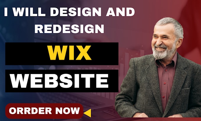 Bestseller - design wix webite, redesign wix website, wix expert, wix business website