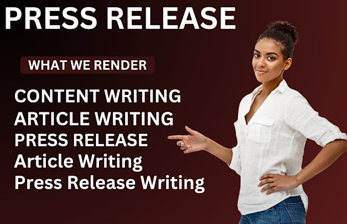 Bestseller - be your expert press release writer