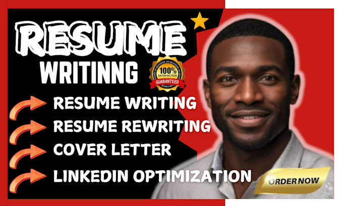 Gig Preview - Write, edit your resume , CV, cover letter, linkedin optimization