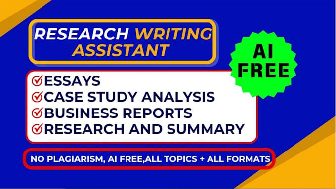 Bestseller - do urgent essay writing, research summary paper, report writing and case study