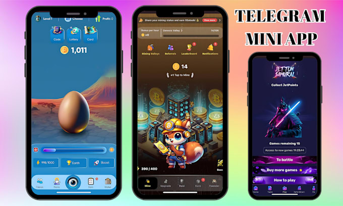 Bestseller - build telegram mini app mini app telegram mini coin mini app telegram mini app