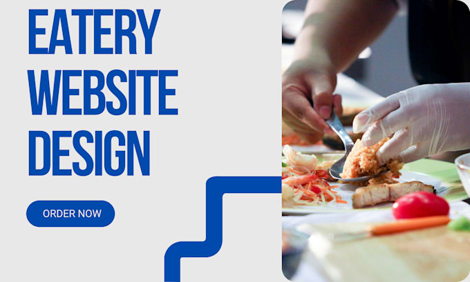 Gig Preview - Make a professional eatery website design