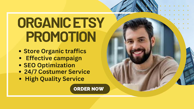 Gig Preview - Do esty seo esty promotion product listing esty marketing online marketing