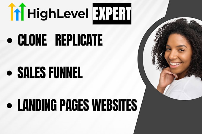 Gig Preview - Clone gohighlevel website gohighlevel migration copy sales funnel design