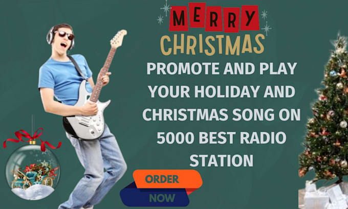 Gig Preview - Promote and play your holiday christmas song in best radios