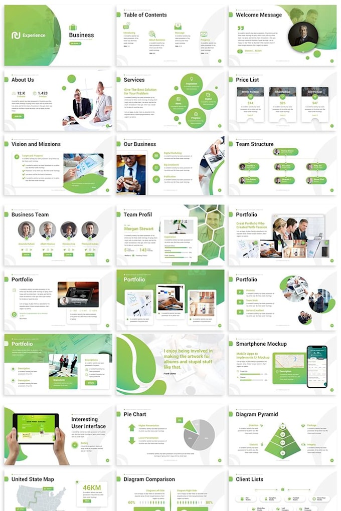 Bestseller - create a visually impressive portfolio presentation design to showcase your work