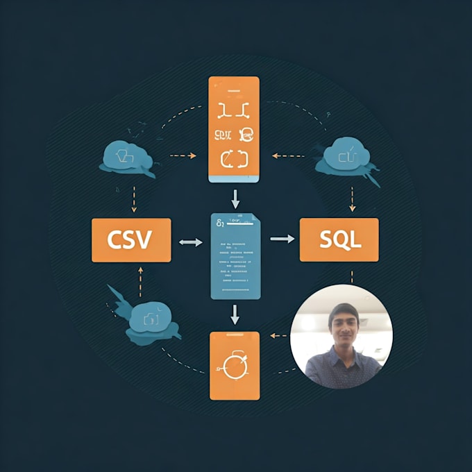 Gig Preview - Convert your CSV files to sql queries