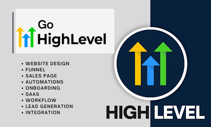 Gig Preview - Gohighlevel landing page gohighlevel website gohighlevel sales funnel ghl expert