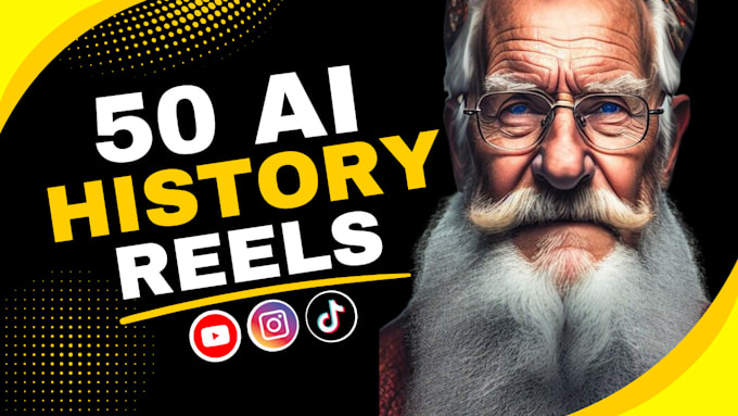 Gig Preview - Create viral history ai videos for youtube short and instagram reels