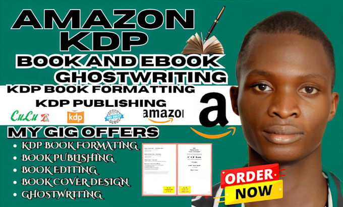 Bestseller - do amazon kdp book formatting book publishing book editing as ebook ghostwriter