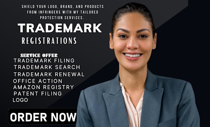 Gig Preview - Be your US licensed attorney for trademark registration office action, renewal