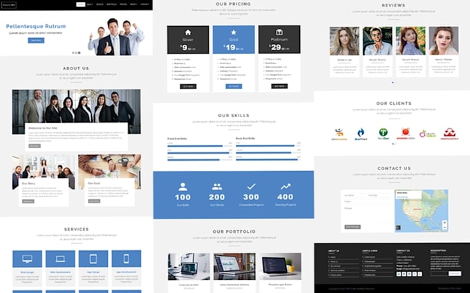 Gig Preview - Build professional, modern and responsive wordpress website