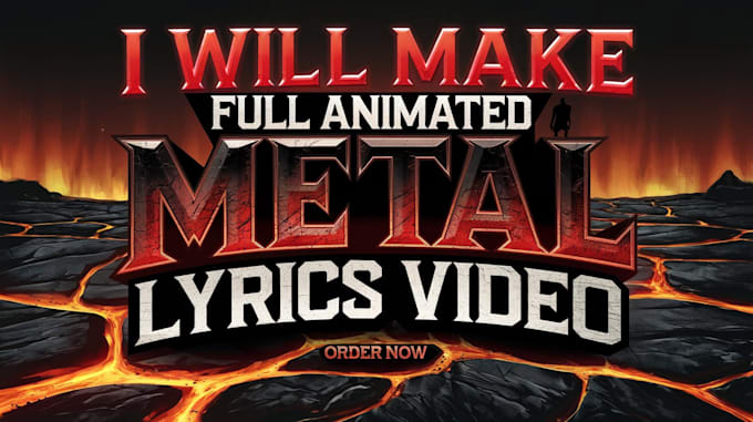 Gig Preview - Make a dynamic metal lyric video