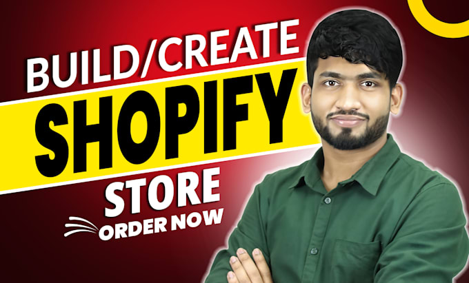 Gig Preview - Be shopify developer, build or create shopify dropshipping store shopify website