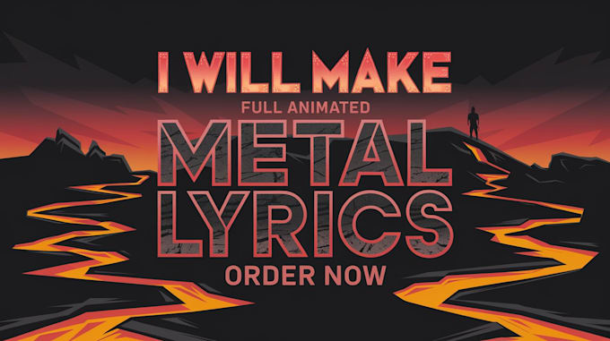 Gig Preview - Create awesome animated lyric video for your song