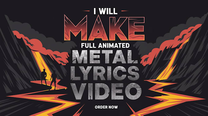 Gig Preview - Make a sick metal lyric video