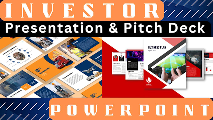 Gig Preview - Create powerpoint presentation, pitch deck design, keynote or google slide