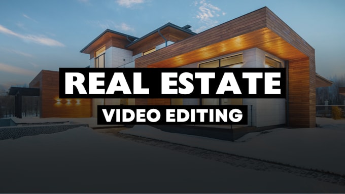 Gig Preview - Do stunning real estate video editing upto 4k professionally