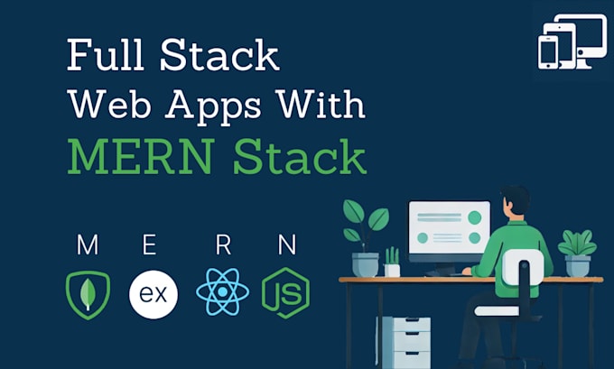 Gig Preview - Create full stack web apps with mern stack