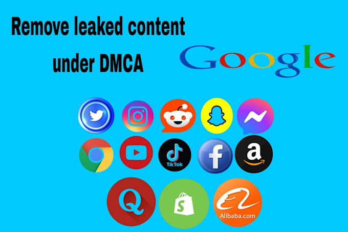 Gig Preview - Send dmca takedown notice to remove,copyright,infringing fb,yt,reddit,google,ig