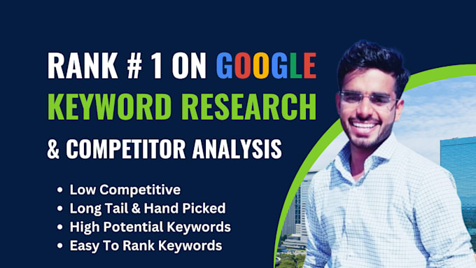 Gig Preview - Do advanced SEO keyword research and competitor analysis for strategic ranking