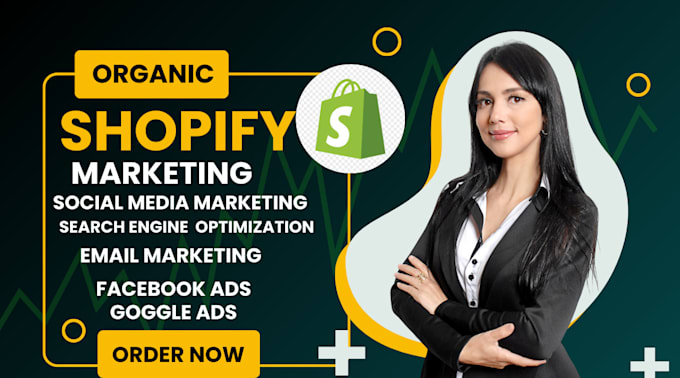 Gig Preview - Do shopify esty amazon marketing shopify promotion shopify seo esty promotion